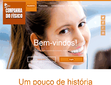 Tablet Screenshot of ciadofisico.com.br